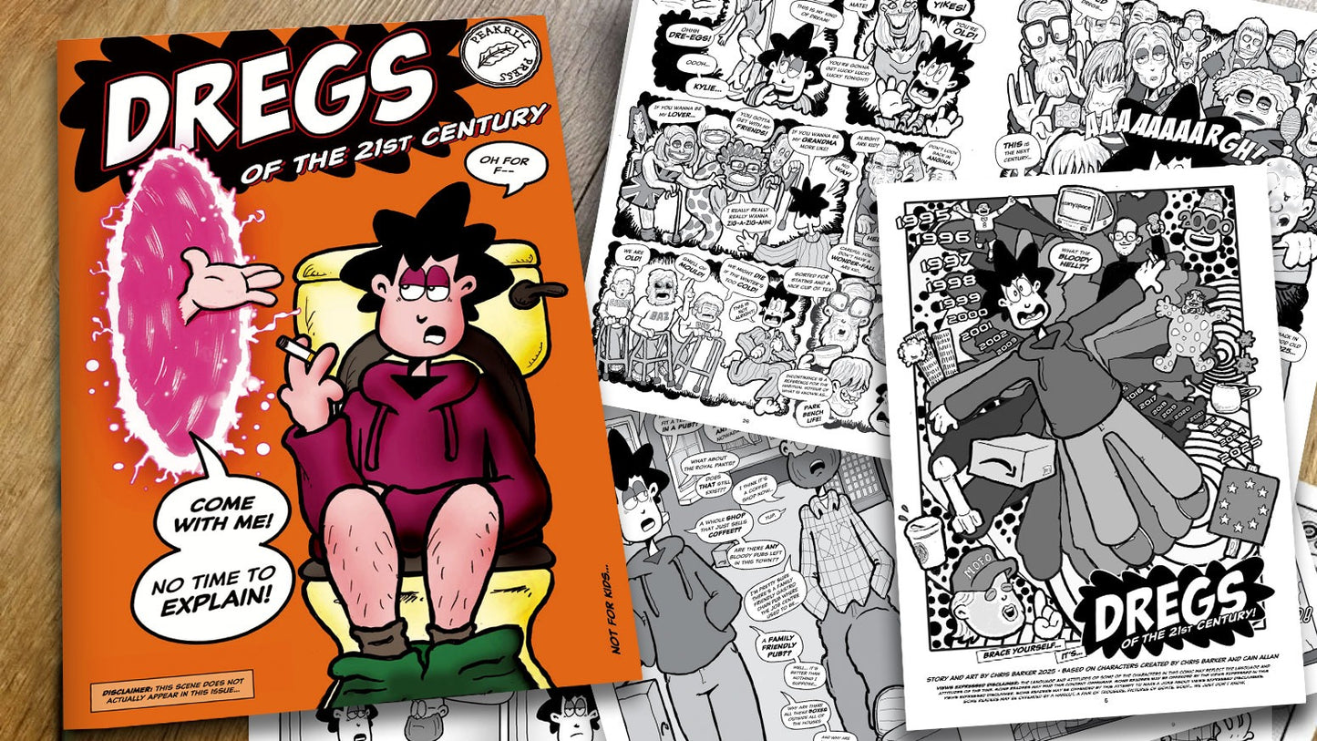 Dregs of the 21st Century, comic by Chris Barker