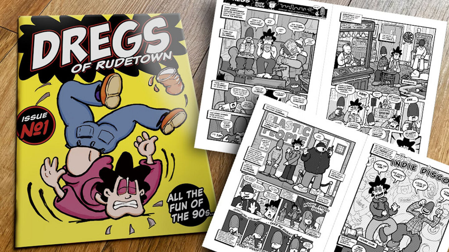 Dregs of Rudetown comic, issue 1, by Chris Barker