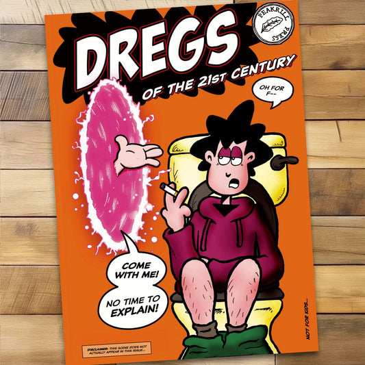 Dregs of Rudetown comic, Issue 3 - Dregs of the 21st Century, by Chris Barker