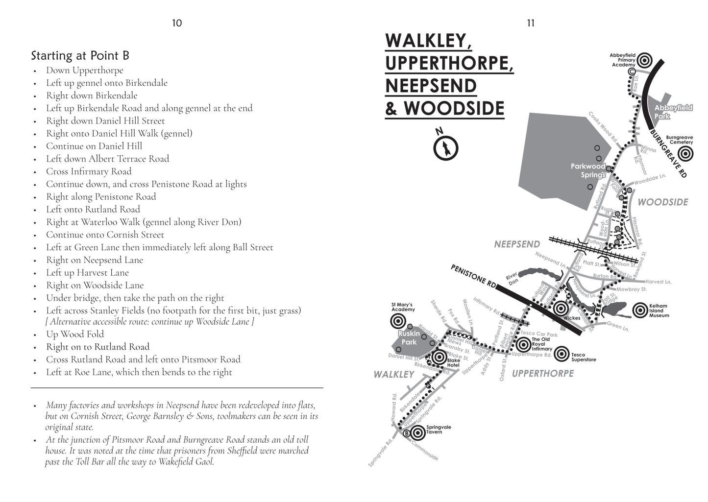 Inner City Round Walk of Sheffield, by Terry Howard