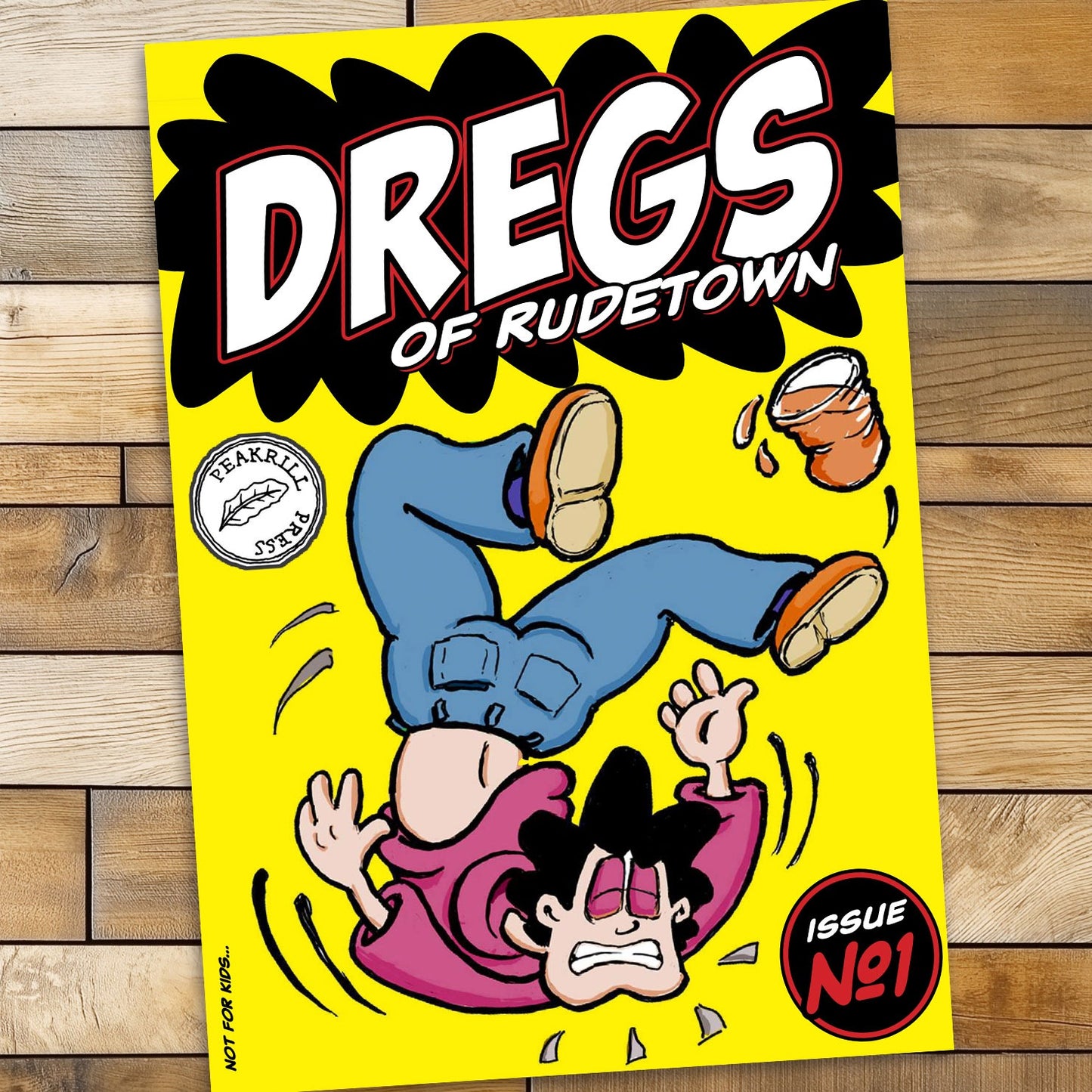 Dregs of Rudetown comic, issue 1, by Chris Barker