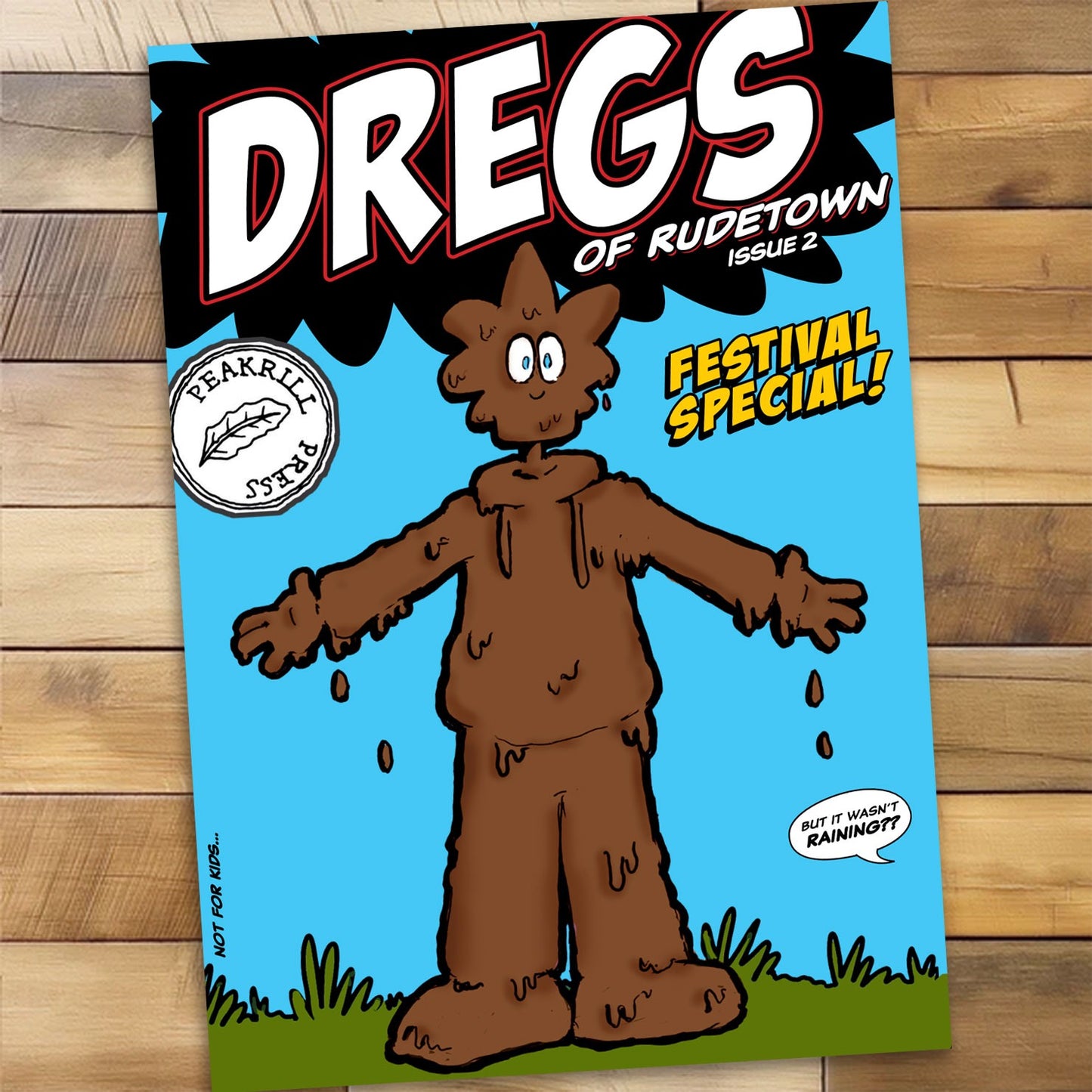 Dregs of Rudetown comic, Issue 2, by Chris Barker