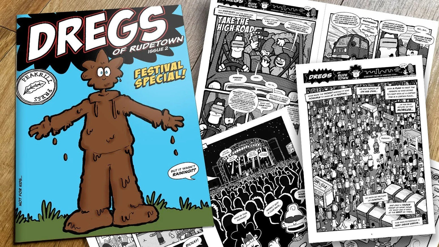 Dregs of Rudetown comic, Issue 2, by Chris Barker