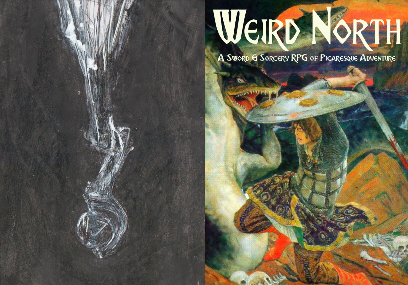 Covers of Deep Carbon Observatory and Weird North